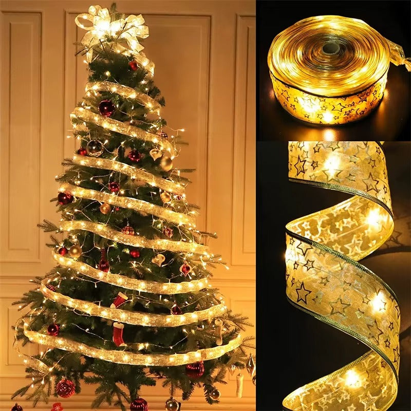 Christmas Tree Ribbon Light