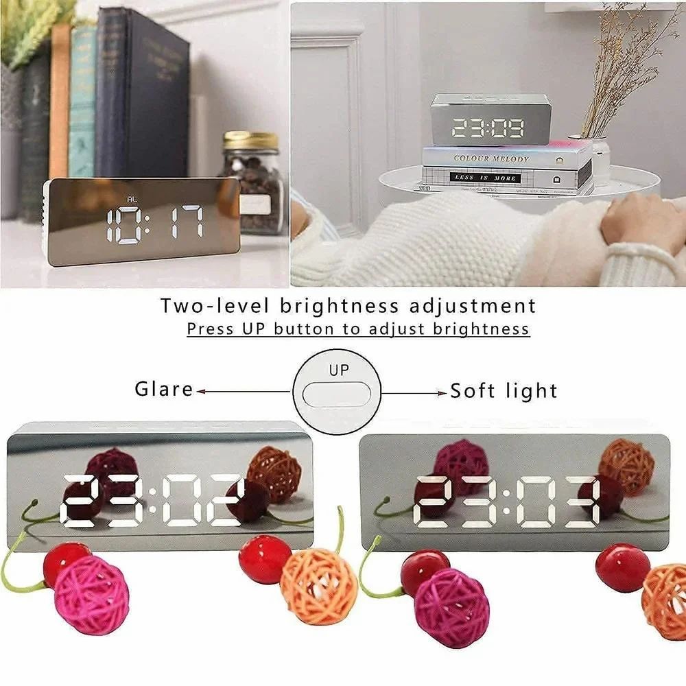 Digital Mirror Clock
