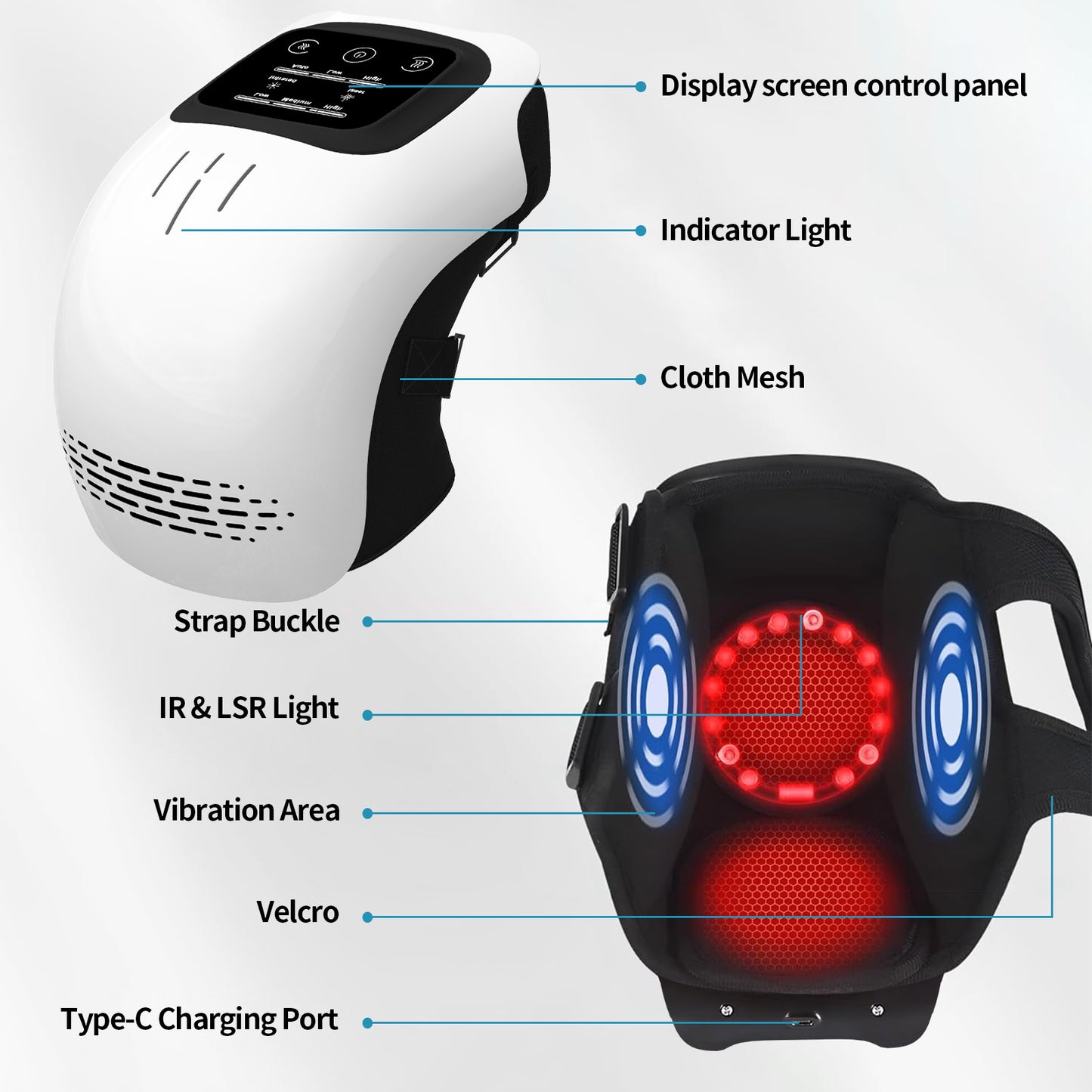 Rechargeable Knee Massager