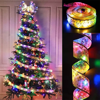 Christmas Tree Ribbon Light
