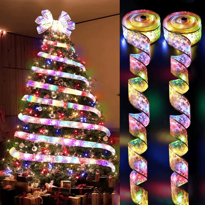 Christmas Tree Ribbon Light
